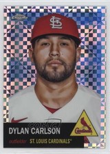 2022 Topps Chrome Platinum Anniversary X-Fractor Dylan Carlson #118 1u6
