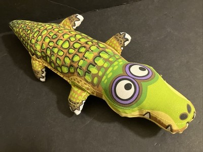 Rare 2002 Anne Lika Fat Cat Inc Stuffed Animal Alligator Vintage Great Shape