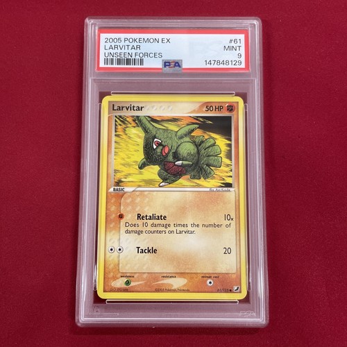 Larvitar graded PSA 9 for sale on eBay