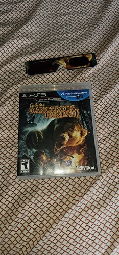 Cabela's Dangerous Hunts 2011(PS3, Sony PlayStation 3, 20010) + 3d Glasses - Picture 2 of 6