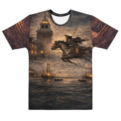 America 250 Shirt 1776-2026 Paul Revere Betsy Ross Flag Tee