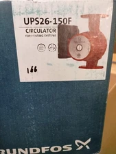 Grundfos 95906630, Model UPS 26-150F, Cast Iron Circulator Pump 115V, 1/3 HP