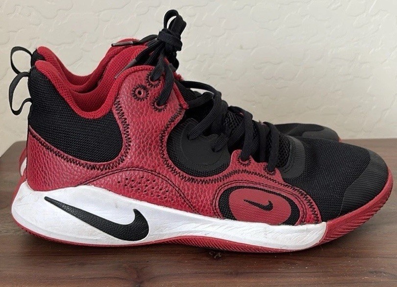 SAOLA Taglia 8 5 Nike Fly.By 2 Mid Nero Palestra Rosso Uomo