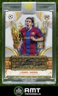 2024-25 Topps Reverence UEFA CLA-LM Lionel Messi Crowned Legend Auto Orange 1/25