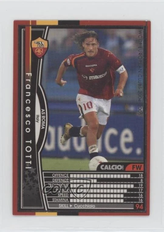 WCCF  2004～2005 2004-05 Panini WCCF European Clubs Soccer Trading Cards for sale