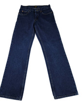 Vintage Lee Regular Fit Blue Jeans Mens 29 x 32 Dark Blue Country Western VTG