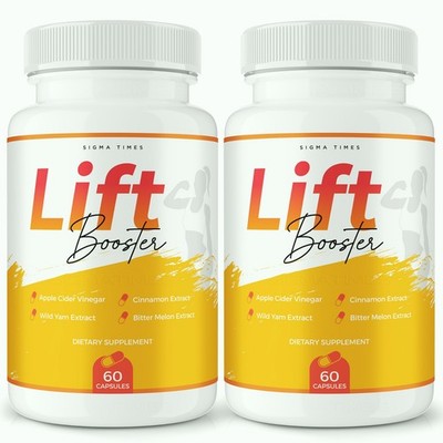 Lift Booster Capsules - Supports Metabolism & Natural Weight Loss - 2 Pack