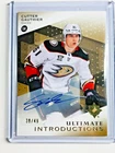 2024-25 Ultimate Introductions Autographs /49 Gold Rookie #UICG Cutter Gauthier