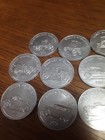 SET OF 11 VINTAGE SUNOCO/DX GASOLINE ANTIQUE CAR COINS SILVER GREAT CONDITION — photo 4