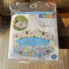 Intex Inflatable Just So Fruity Pool For Ages 2+ Years NEW UNOPENED