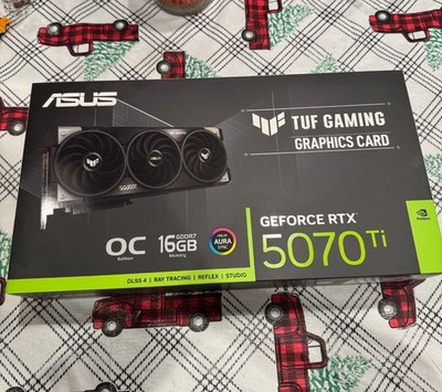 ASUS TUF Gaming GeForce RTX 5070 Ti 16GB GDDR7 OC Edition Graphics Gaming Card