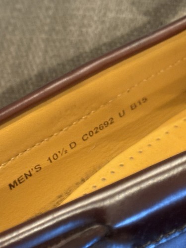 Cole Haan Pinch Tassel Loafer 10.5 D Burgundy Oxblood Leather C02692 NICE - Picture 8 of 9