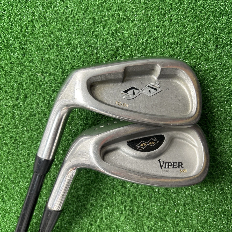 Snake Eyes Viper ms & FC-01 Left Handed P & S Wedge Graphite Shaft Men 36” Clubs - Image 2 of 4