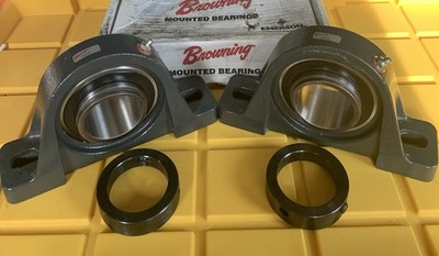 Browning VPLE-235 Pillow Block Bearing 2-3/16'' Bore Eccentric Locking Collar
