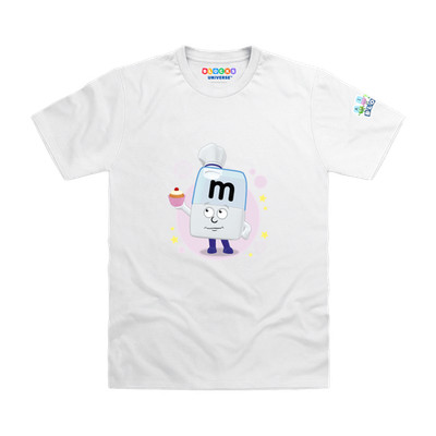 Offiziell lizenzierte Alphablocks - Alphablock M - Wunderbar! Kinder T-Shirt