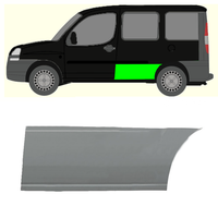 Untere Seite FüR Fiat Doblo 2001 - 2010 Links
