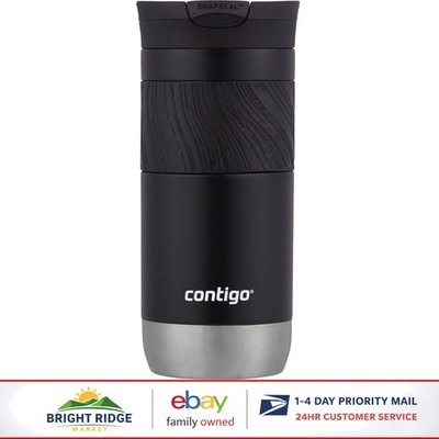 Stainless Steel Mug with Easy One-Handed Drinking and Leak-Proof Feature