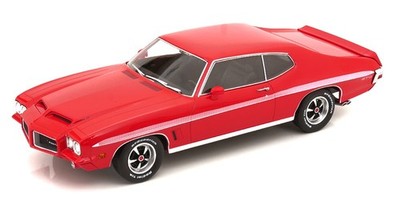 KK Scale 1/18 PONTIAC LEMANS GTO LIGHT RED 1972 Diecast Model