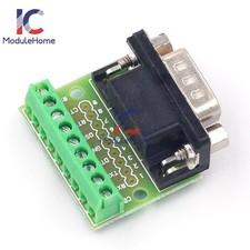 D-sub DB9 Breakout Board Connector 9 Pin 2 Row Male Female RS232 RS485
