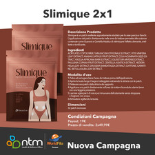 Slimique 64 Cerotti Snellenti Pancia Fianchi 2x49€ Drenante Tonificante Patch