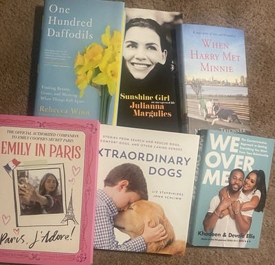 6 BOOKS LOT: Fiction/Nonfiction, Hard Copy