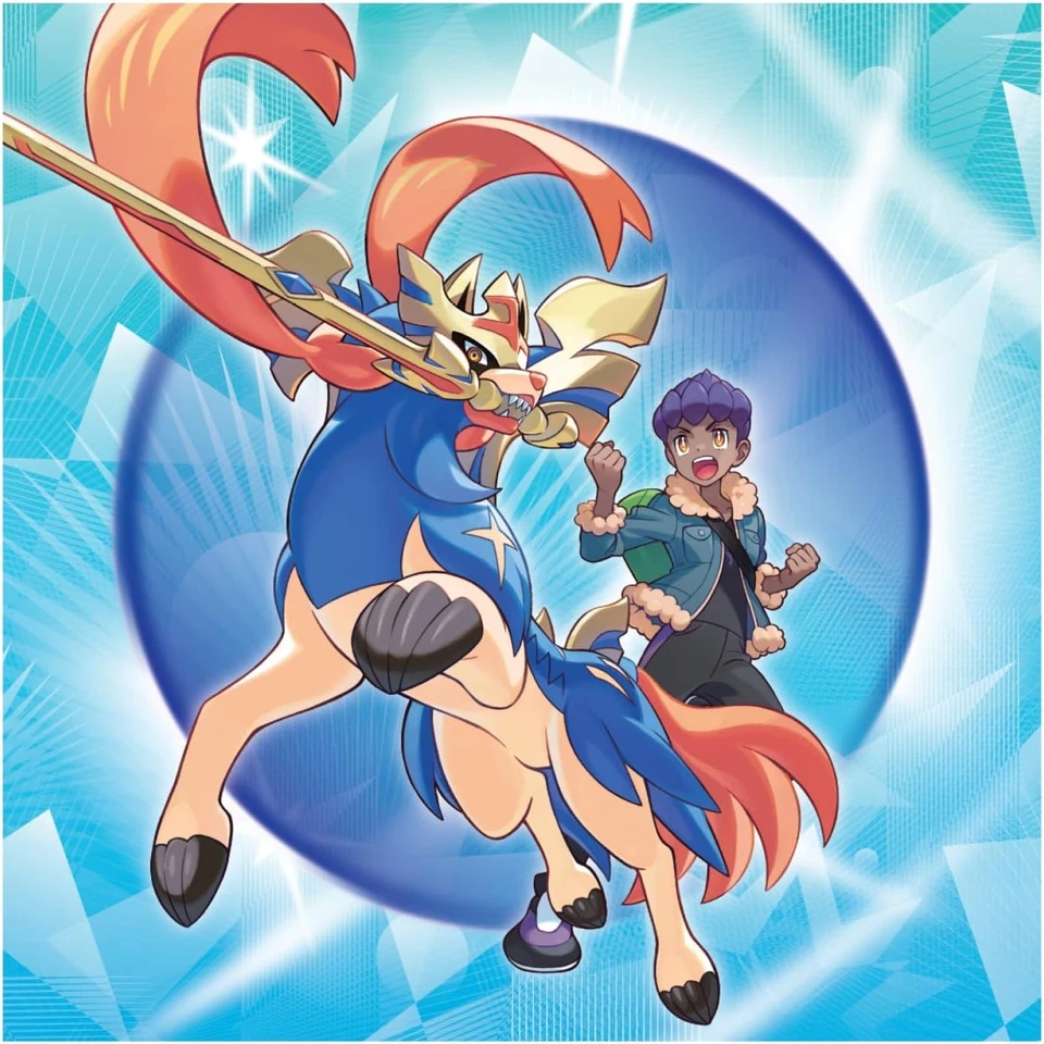 Pokémon JCC Pokémon Zacian ex de Paul Collection (3 Holographic Cards, 1 Oversiz - Imagen 3 de 4