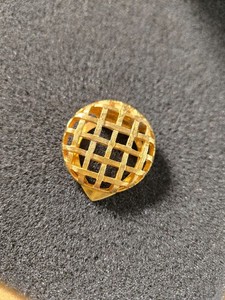 Vintage Lieba USA Scarf Clip -Gold Tone Bars