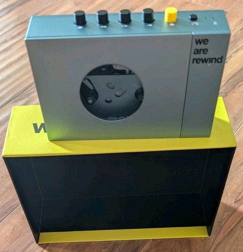 We Are Rewind Bluetooth cassette player - Kurt - Blue | Used, Working Or REPAIRs