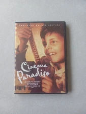Cinema Paradiso (DVD, 1988) 2 Disc Deluxe Edition 2006 Excellent 