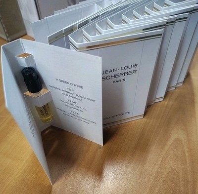 Scherrer 1.5ml Eau De Toilette Sample Spray Vials  Jean - Louis Scherrer Paris