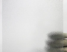 Etched Glass Sheets - 60" x 84" x 3/16" - Clear Dew