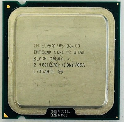Intel SLACR Core 2 Quad Q6600 2,40GHz 8MB 1066MHz Sockel 775 Quad Core Prozessor