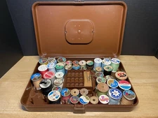 Vintage Wil-hold Plastic Sewing Supplies Storage Box 