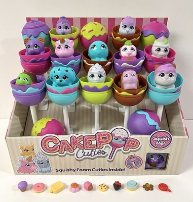 Cakepop Cuties Series 1 Complete Set + Multipacks 12 Figures Shopkins Num Noms