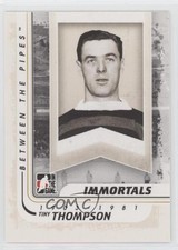 2010-11 ITG Between the Pipes Tiny Thompson #198 HOF 8d2