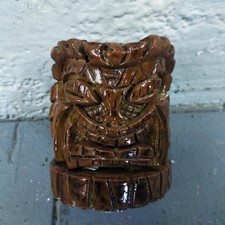 Tiny Tiki Custom Shift Knob Detailed Hawaii Island Bar Rat Rod V8 Shifter Car V6