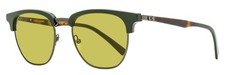 Ferragamo Square Brow Line Sunglasses SF307S 302 Green /Havana 53mm