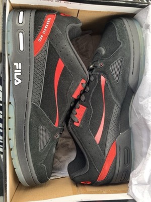 Fila x Coca-Cola Teratach 600 Size 13 Black Red Sneakers New w/ Box