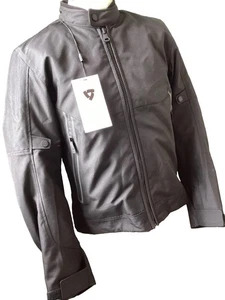 Rev'it Shade H2O Motorcycle Motorbike Summer Textile Jacket Black Large