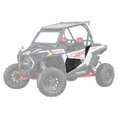Tusk Aluminum Lower Door Inserts Black For POLARIS RZR 900 XC 2015-2017