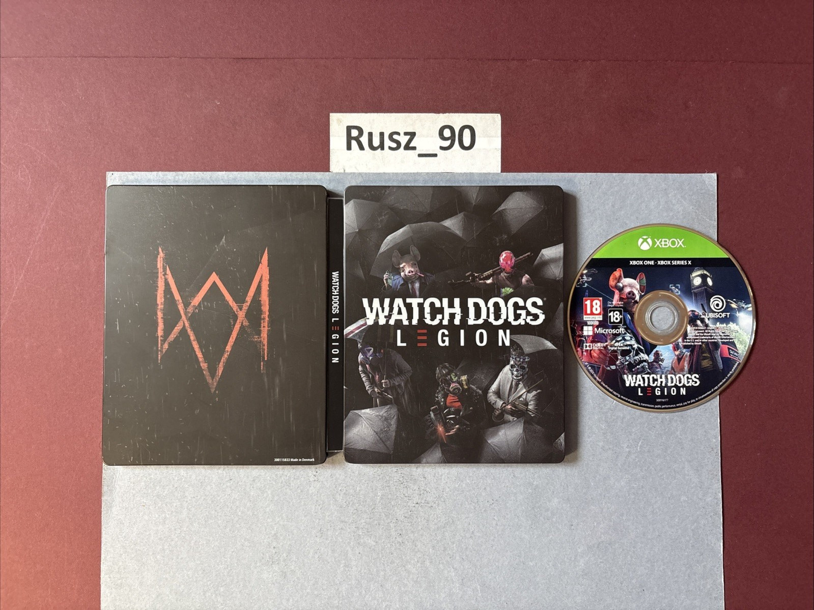 Watch Dogs: Legion Xbox One/Series X Steelbook Limited Edition UK PAL IN VG COND