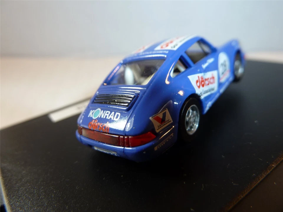 Porsche 911 1:87 Carrera 2 1994 Dörsch n. 28 Müller Euromodell 0235 HO NUOVO - Immagine 3 di 4