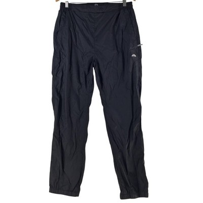 Kathmandu Pants Mens S Black Pack & Go Water Resistant Hiking Overpants 134014