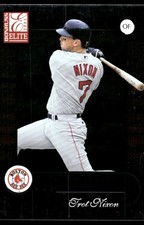 Trot Nixon 2001 Donruss Elite #121 Red Sox MLB READ FREE SHIPPING AutographDen