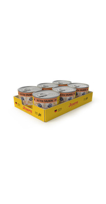 JOSERA Kitten Salmon Nassfutter (6 x 200 g) | mit Lachs & Omega 3 | getreidefrei