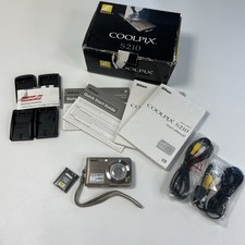 Nikon Coolpix S210 8.0MP Digital Camera 3X Optical Zoom - Bronze