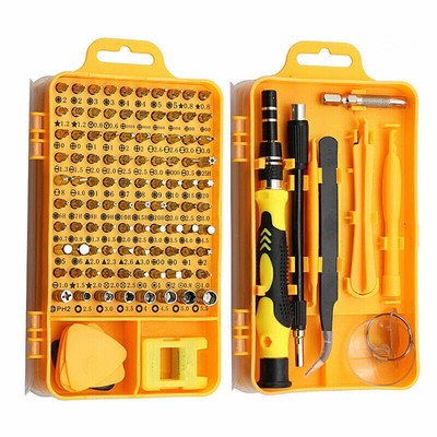 115 in 1 Magnetic Precision Screwdriver Set Computer Pc Phone Repair Tool Kit E