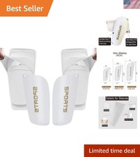Soccer Shin Guards for Kid Youth Teen Adult - Shin Guards Sleeves with Insert...