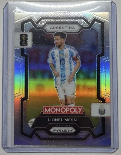 2026 Panini Monopoly Prizm FIFA World Cup '26 Silver Prizm Lionel Messi #1