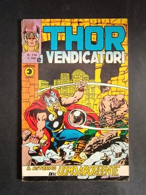 Thor Comic Book Editorial Horn #116 The Return of Absorbent Man